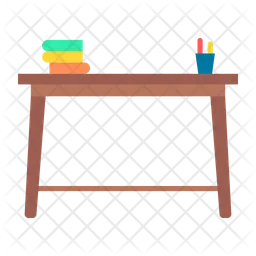 School Desk  Icon