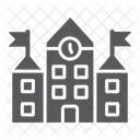 School Building Education Icon