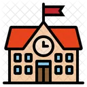 School Education Building Icon
