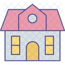 Building Clock Education Icon