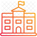 School Building House Icon