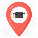 School Location Navigation Gps Icon