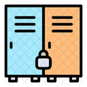 School Locker Locker Cabinet Icon