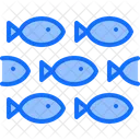 School Of Fish Group Of Fish Fish Icon