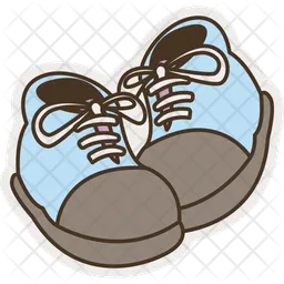 School shoes sticker  Icon