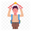 School Student Pupil Student Boy Icon
