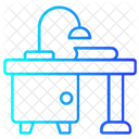 学校のテーブル アイコン