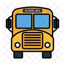 학교 교통 스쿨 버스 학교 차량 아이콘