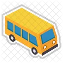 School Van Student Transportation School Bus Icon