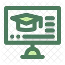 School Website Classroom E Learning Icon