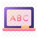 School Whiteboard Whiteboard Writing Board Icon