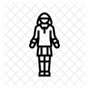School Japanese Girl Icon