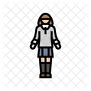 School Japanese Girl Icon