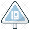 School zone sign  Icon