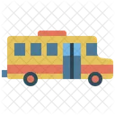 Schoolbus Transport Vehicle Icon