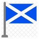 Flagge Land Schottland Symbol