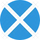 Schottland Flagge Land Symbol