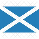 Schottland Flagge Welt Symbol