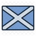 Schottland Flagge  Symbol