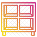 Schranke Lagerung Wohnzimmer Symbol