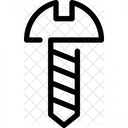 Sterben Werkzeug Bolzen Symbol