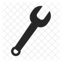Schraubenschlussel Silhouette Werkzeug Symbol