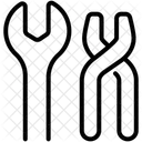Schraubenschlussel Einstellung Werkzeuge Symbol