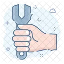 Technisches Tool Technischer Support Servicetool Symbol