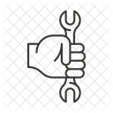 Schraubenschlussel Reparatur Arbeit Ícone