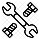 Schraubenschlussel Schrauben Mechaniker Icône