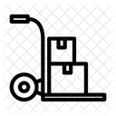 Schreck Trolley Karren Symbol