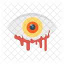 Angst Auge Blut Icon