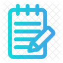 Notiz schreiben  Symbol