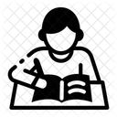 Schuler Schreiben Hausaufgaben Aufgaben Symbol