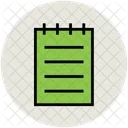 Schreiben Block Notizblock Symbol