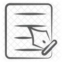 Schreiben  Symbol