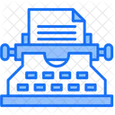 Schreibmaschine  Symbol