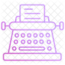 Schreibmaschine Tippen Tastatur Symbol