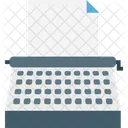 Schreibmaschine Tippen Stenograf Symbol
