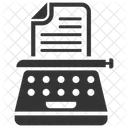 Maschine Schreibmaschine Tippen Symbol