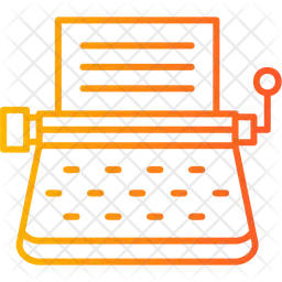 Schreibmaschine  Symbol