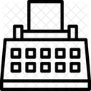 Schreibmaschine  Symbol