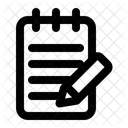 Notiz schreiben  Symbol
