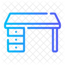 Schreibtisch Stuhl Tisch Symbol
