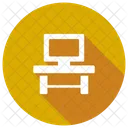 Schreibtisch Computer Tisch Icon