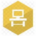 Schreibtisch Computer Tisch Icon