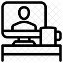 Schreibtisch  Symbol