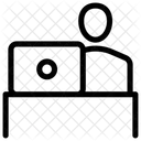 Schreibtisch  Symbol