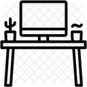 Schreibtisch-Setup  Symbol