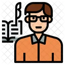 Ich Schriftsteller Schriftstellerin Journalistin Symbol